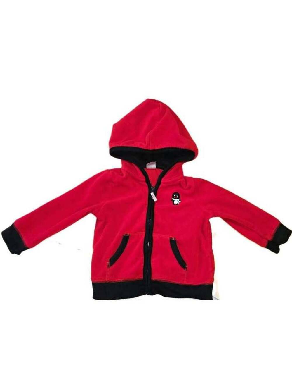 Carter's 12 Months Red Fleece Hoodie